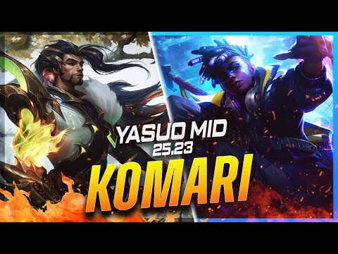 Komari - Yasuo vs Ekko MID Patch 25.23 - Grandmaster Yasuo Gameplay