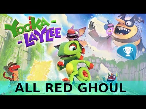 Yooka Laylee - All Red Ghostwriters (ghouls)