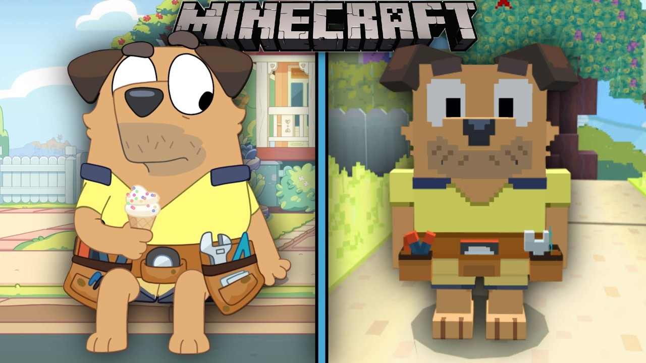 Making My Own Bluey Episode in Minecraft!