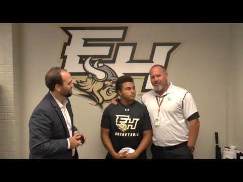 Isaiah Jenkins Player of the Week EHHS 8 25 17