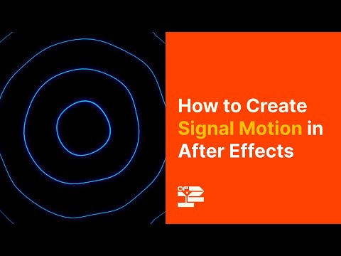 How to Create Signal Motion in After Effects (Easy & Clean Tutorial)