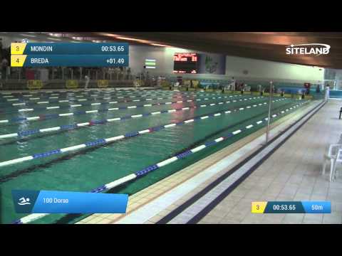 Serie 1 dei 100 Dorso  Assoluti Femmine Master - Campionati Regionali Master 2015 VENETO e FRIULI V