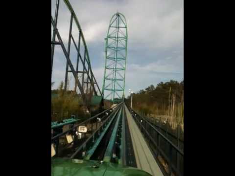 Kingda Ka POV FRONt SEAT