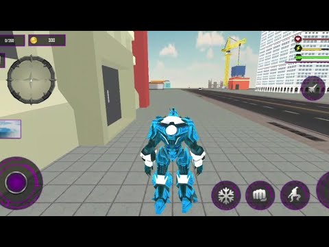 Police Tiger Robot Car Game - Android Gameplay