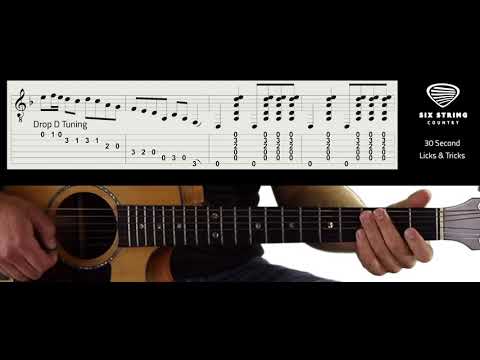 30 Second Licks and Tricks, Vol. 12 - D Minor Bluegrass Riff