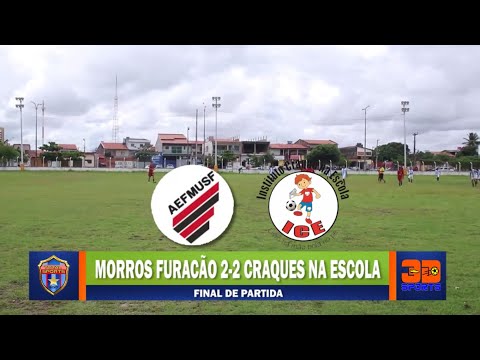 MORROS FURACÃO 0X0 CRAQUES NA ESCOLA - COPA SUB 14 FURACÃO 2021