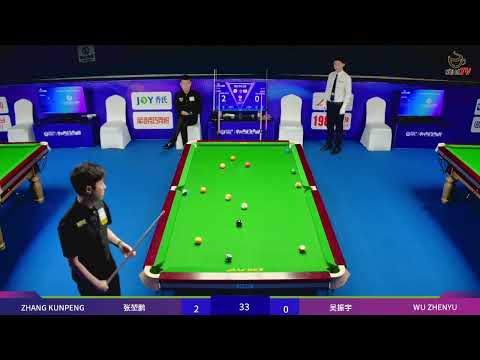 Trực Tiếp: ZHANG KUNPENG vs WU ZHENYU | HEYBALL MASTERS 2025