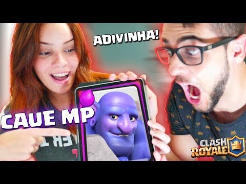 ADIVINHA O NOME DA CARTA E COLOCO NO DECK DO CLASH ROYALE