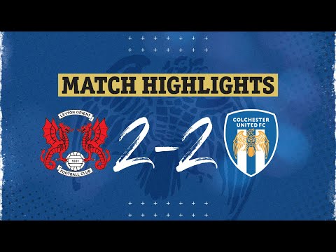 Highlights | Leyton Orient 2-2 Colchester United