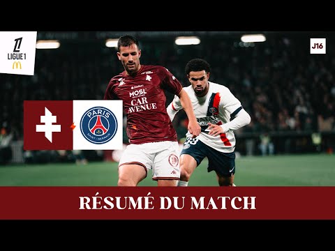 25-26 - J16 : Metz - PSG (2-3), le résumé vidéo