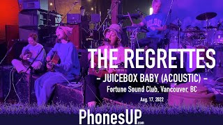 Juicebox Baby (Acoustic) - The Regrettes LIVE - Fortune Sound Club, Vancouver - PhonesUP 8/17/22