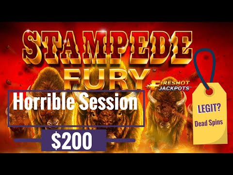 Chumba Online Casino | Stampede Fury (🤞REAL MONEY!👌) | SLOT PLAY!