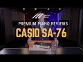 Casio SA 76 Mini Keyboard Review Demo 44 Keys 100 Sounds 10 Integrated Songs