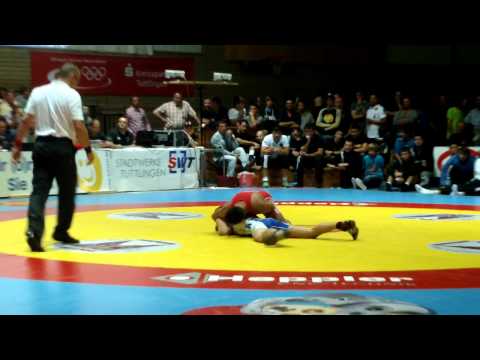 60kg Greco / Baris Diksu - Jurij Kohl 0:3 / PS 0:1 0:1 0:6