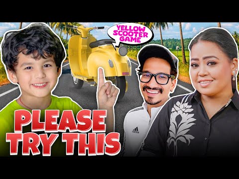 Golle Ke Sath Humne Khela Yellow Scooter Game 🛵 | Bharti Singh | Harssh Limbachiyaa | Golla