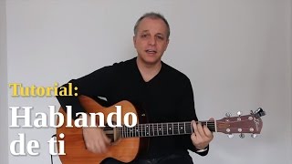 Alberto Plaza - &quot;Hablando de ti&quot; en guitarra
