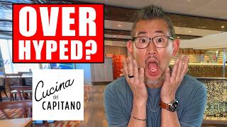 Is Cucina del Capitano Italian Dining a Rip Off on Carnival Radiance?
