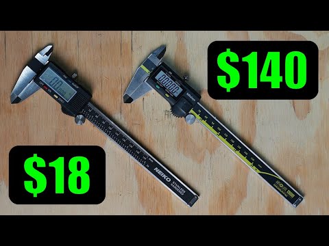 Are CHEAP Calipers...Cheap? Mitutoyo vs Neiko Comparison