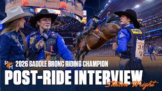 I knew my time was right around the corner ⏰ | 2026 Saddle Bronc Riding Champion Interview