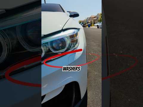 The washer you didn’t know about- BMW’s headlight washer