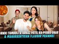 Nikki Tamboli Arbaz Patel Ki Love Story Bigg Boss Ki Baatein Yummy Prawns Pretty House Mein