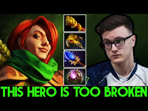 MIRACLE [Windranger] Windrun Max Speed is Too Broken 25 Kills Dota 2