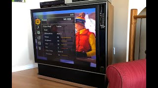 1983 Projection TV upgraded with HD LCD projection guts! Part 1