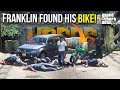 FRANKLIN ATTACKED THE GANG AND FOUND HIS BIKE GTA 5 MODS GAMEPLAY
