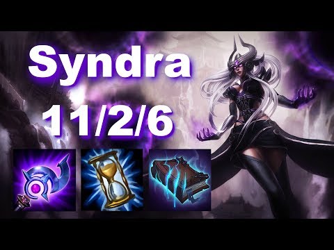 Syndra vs Twisted Fate (MID) | KDA 11/2/6 Challenger, Patch 10.12