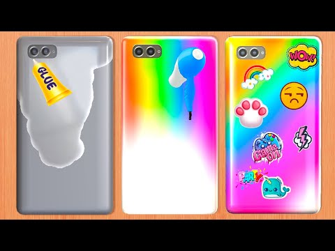 MAX LEVEL in Phone Case DIY - YouTube