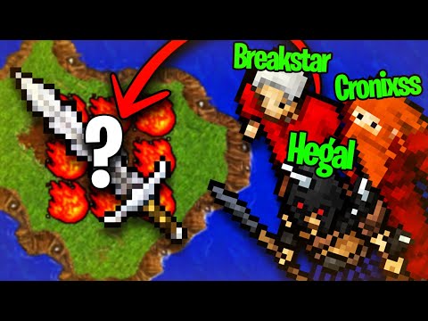 🗡️Tibia | MYSTERIANDO SWORD OF FURY🕵️ - Hegal, Cronixss & Breakstar