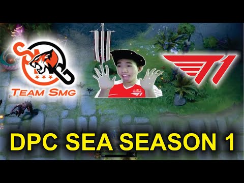 T1 vs SMG - DPC SEA Tour 1: Division I Dota 2 Highlights