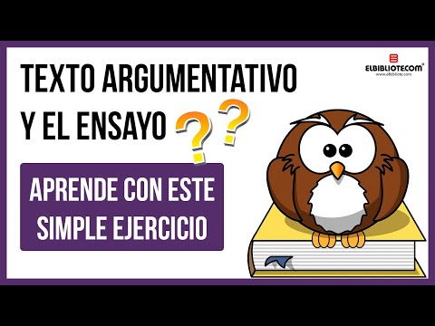 👉 El texto argumentativo y el ensayo - [El Bibliotecom] 📚