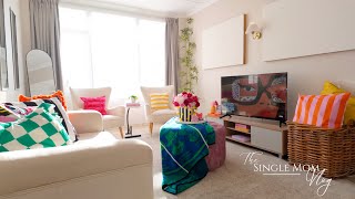 Single mom vlog| Adding color to my neutral home, Cooking, DIY's, Life Chats + More