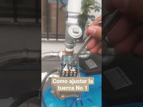 #Tuerca No 1 en presostato# calibra presión de hidroneumatico