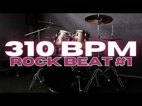 310 BPM - Rock Drum Beat - Loop 1