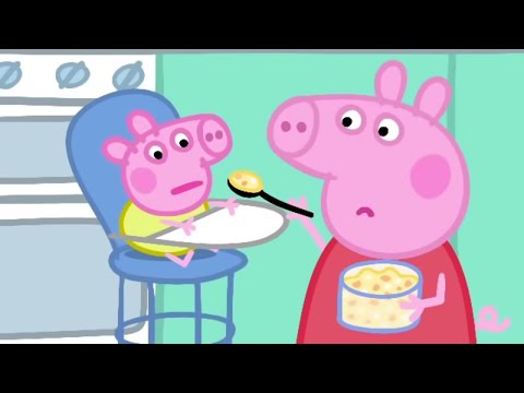 Peppa Pig is Baby Sitting Her Cousin Baby Alexander