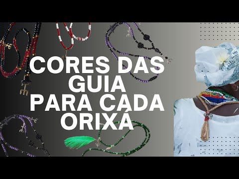 CORES das GUIAS para cada ORIXÁ 🙏🕯️🕊️