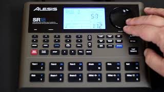 Video thumbnail for Alesis SR18 - a few pattern demos by SynthMania