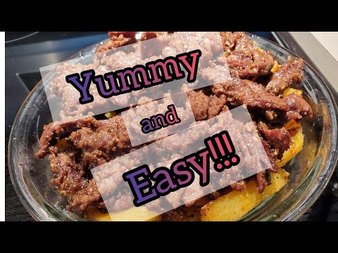 Stir Fried Beef and Potatoes