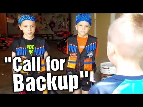 Nerf war: Call for Backup!