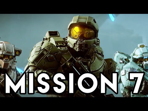 Halo 5 Gameplay Walkthrough - Mission 7: Reunion (Halo 5 Guardians Campaign Gameplay)