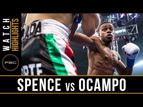 Spence vs Ocampo Highlights: PBC on Showtime - June 16, 2018