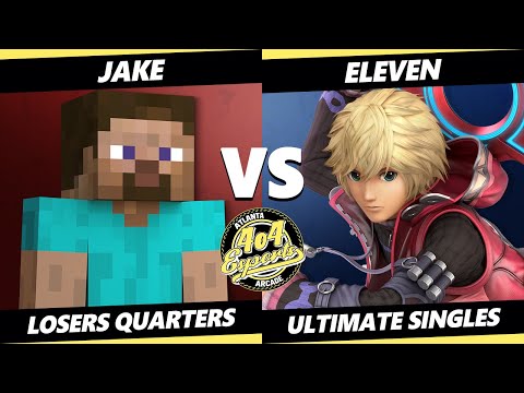 4o4 Smash Night 58 Losers Quarters - Jake (Steve) Vs. Eleven (Shulk) SSBU Ultimate Tournament