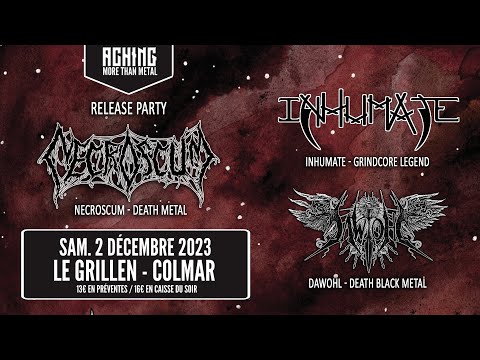 DAWOHL (Blackened Death Metal) - Live au Grillen de Colmar (68), le 02/12/2023)