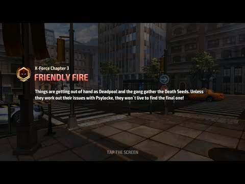 Marvel: Future Fight - X-Force Epic Quest, Chapter 3 - Friendly Fire [Story]