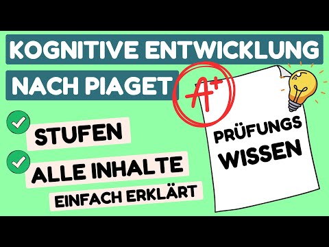 Cognitive development according to Piaget - Theory simply explained & stages of development