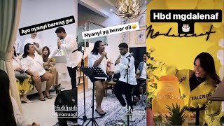Download lagu FADIL DUET NYANYI BARENG KEANU, HEBOH BGT !!! FADIL NGERAYAIN ULANG TAHUN MGDALENAF mp3
