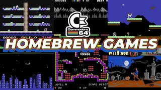 Commodore 64 Homebrew games