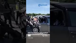 Kecelakaan Karambol di Tol Semarang-Solo KM 486, di Antaranya Bus Angkutan Mudik Lebaran